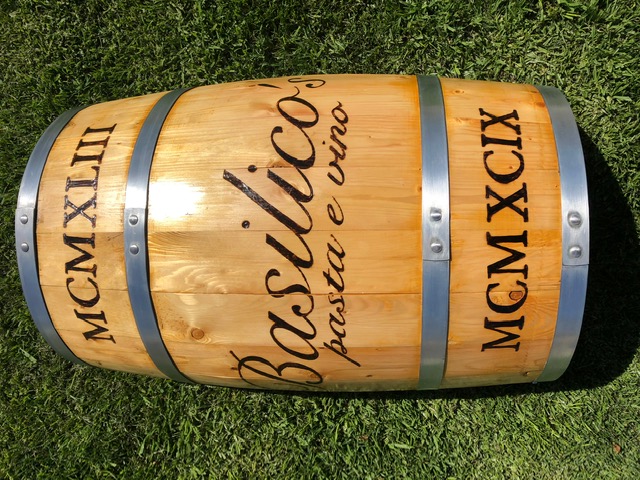 Wooden barrel design